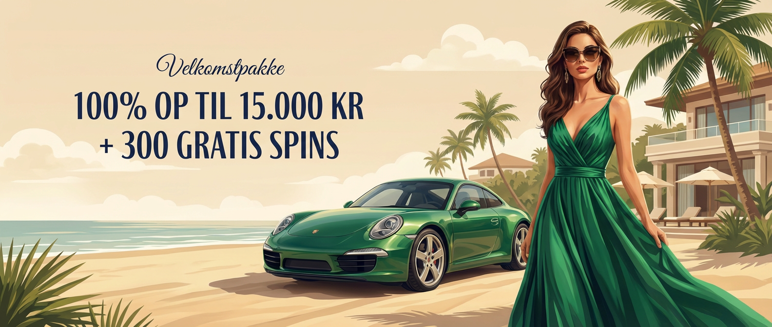 VipLuck Casino Velkomstbonus